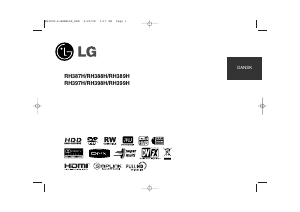 Brugsanvisning LG RH387H DVD afspiller