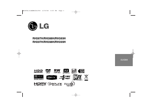 Käyttöohje LG RH388H DVD-soitin