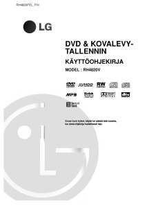 Käyttöohje LG RH4820V DVD-soitin