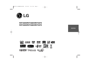 Bruksanvisning LG RHT397H DVD-spiller