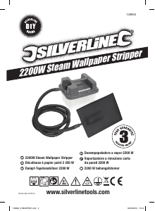 Bedienungsanleitung Silverline 128966 Dampf-Tapetenablöser