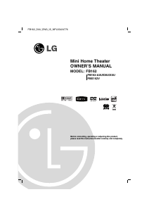 Manual LG FB162 Home Theater System