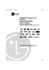 Bruksanvisning LG HR902TA Hembiopaket