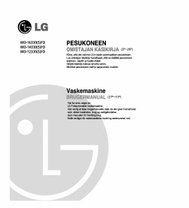 Brugsanvisning LG WD-14330FD Vaskemaskine