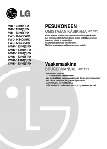 Brugsanvisning LG WD-16340FDK Vaskemaskine