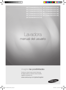 Manual de uso Samsung WF7608NAC Lavadora