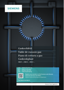 Mode d’emploi Siemens EB6B5PB60NB Table de cuisson