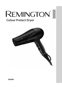 Manual Remington D6090 Colour Protect Uscător de păr