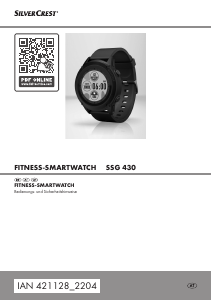 Bedienungsanleitung SilverCrest IAN 421128 Aktivitätstracker