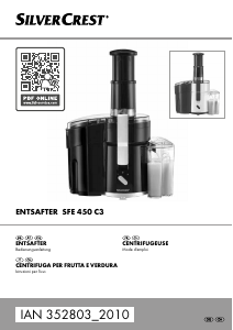 Manuale SilverCrest IAN 352803 Centrifuga