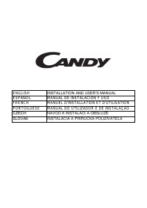 Návod Candy CBG625/1X/4U Digestor