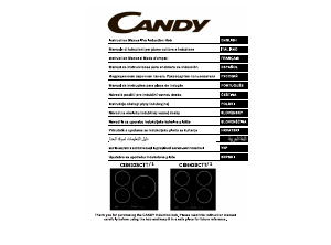 Instrukcja Candy CIS642SCTT/1 Płyta do zabudowy