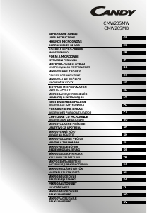 Kullanım kılavuzu Candy CMW20SMB Mikrodalga