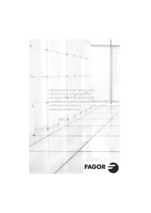 Manual de uso Fagor 7CFD-60X Campana extractora