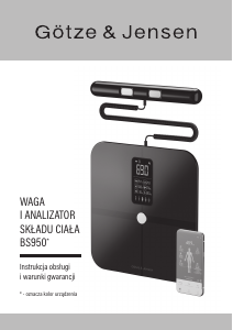 Instrukcja Götze & Jensen BS950W Waga