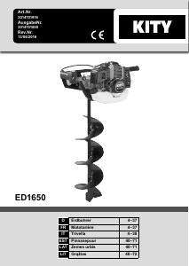 Manuale Kity ED1650 Trivella