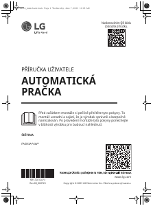 Návod LG FASR3A94WW Práčka