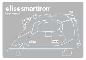 Bruksanvisning Oliso TG-1100 Strykjärn