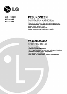 Brugsanvisning LG WD-10161F Vaskemaskine