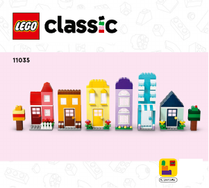 Handleiding Lego set 11035 Classic Creatieve huizen