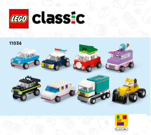 Handleiding Lego set 11036 Classic Creatieve voertuigen