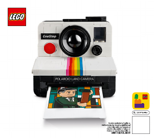 Manual Lego set 21345 Ideas Polaroid OneStep SX-70 camera