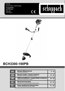 Handleiding Scheppach BCH3300PB Bosmaaier