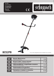 Bedienungsanleitung Scheppach BC52PB Freischneider