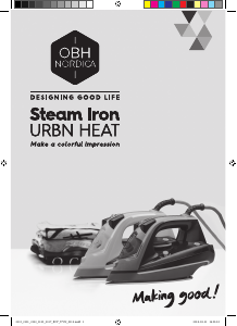 Käyttöohje OBH Nordica 2123 URBN Heat Silitysrauta