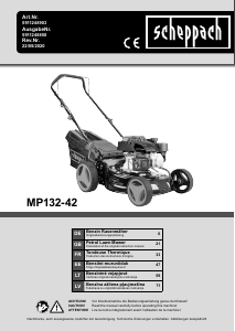 Bedienungsanleitung Scheppach MP132-42 Rasenmäher