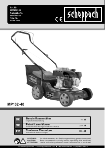 Handleiding Scheppach MP132-40 Grasmaaier
