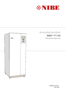 Bruksanvisning Nibe F1126 Värmepump