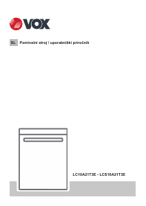 Priročnik Vox LC10A21T3E Pomivalni stroj