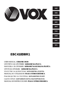 Handleiding Vox EBC410DBR1 Kookplaat