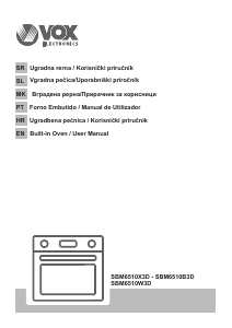 Manual Vox SBM6510X3D Oven