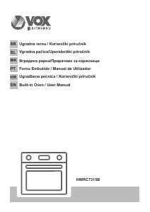 Manual Vox HWRC7315B Oven