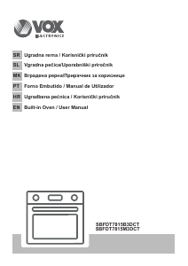 Manual Vox SBFDT7815B3DCT Oven