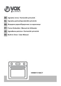 Priročnik Vox HWMH7315BCT Pečica