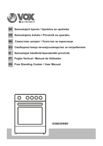 Handleiding Vox EHB600WBF Fornuis