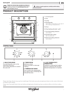 Handleiding Whirlpool OMK38HU0X Oven