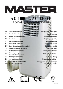 Manual Master AC 1000 E Air Conditioner