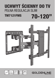 Instrukcja Goldenline TM7121FMS Uchwyt ścienny