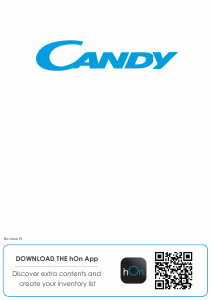 Rokasgrāmata Candy CCE3T620FS Ledusskapis ar saldētavu
