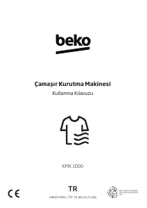 Kullanım kılavuzu BEKO KMX 1000 Kurutma makinesi