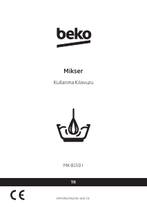 Kullanım kılavuzu BEKO MK 8150 I Starlight El mikseri