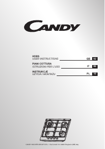 Manual Candy CDIH7GWLE4WX Hob