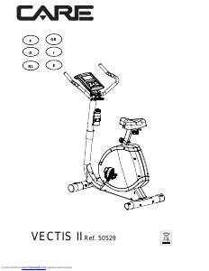 Manual de uso Care Vectis II Bicicleta estática