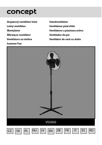 Bedienungsanleitung Concept VS5050 Ventilator