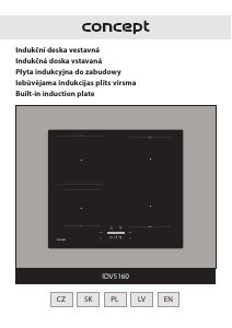 Handleiding Concept IDV5160 Kookplaat