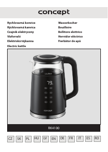 Manual Concept RK4100 Kettle